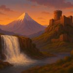 آبشار و قلعه دختر پلور