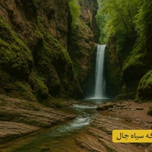 آبشار و تنگه ی سیاه چال