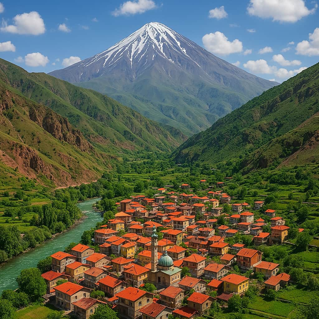 چطور بریم روستای آب اسک دماوند