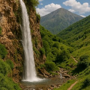 آبشار شمس آباد لاریجان
