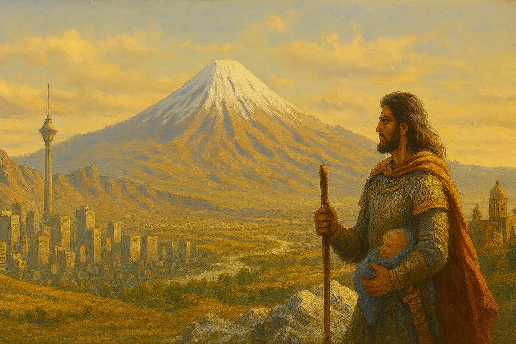 نمایی از تهران بدون دماوند و شهرری؛ شهری مرکزی با معماری مدرن، فاقد مناظر طبیعی و آثار تاریخی برجسته