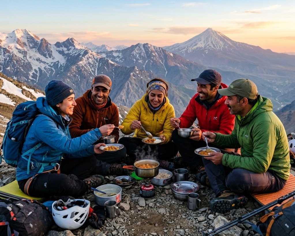 مواد غذایی ضروری برای کوهنوردان
