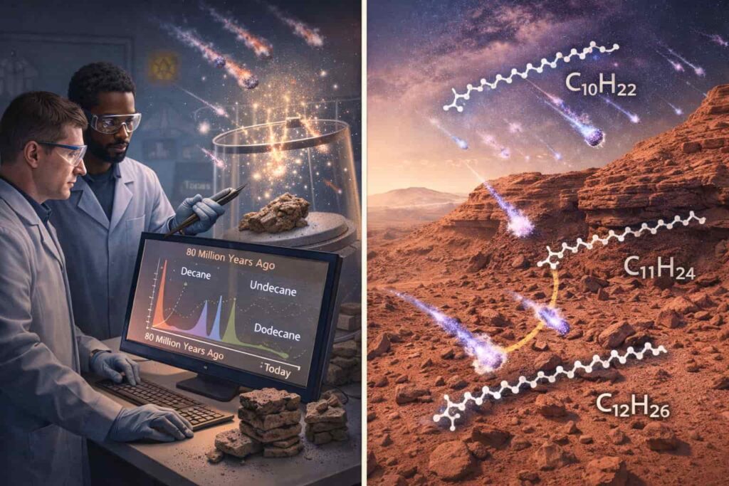 ترکیبات آلی در مریخ