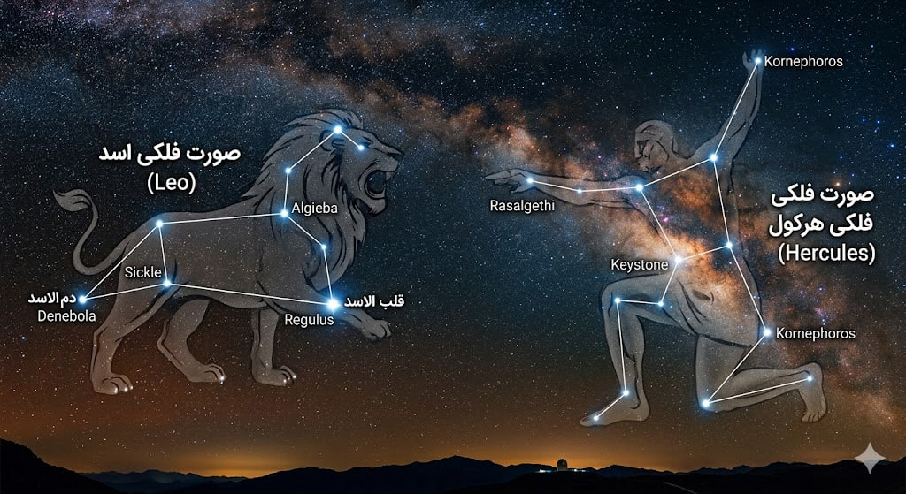 لئو یا شیر، صورت‌فلکی قدرتمند آسمان 