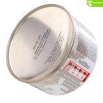 نمای بالای کپسول گاز بلک دیر ۲۳۰ گرمی با اطلاعات تولید، هشدارهای ایمنی و استانداردهای بین‌المللی