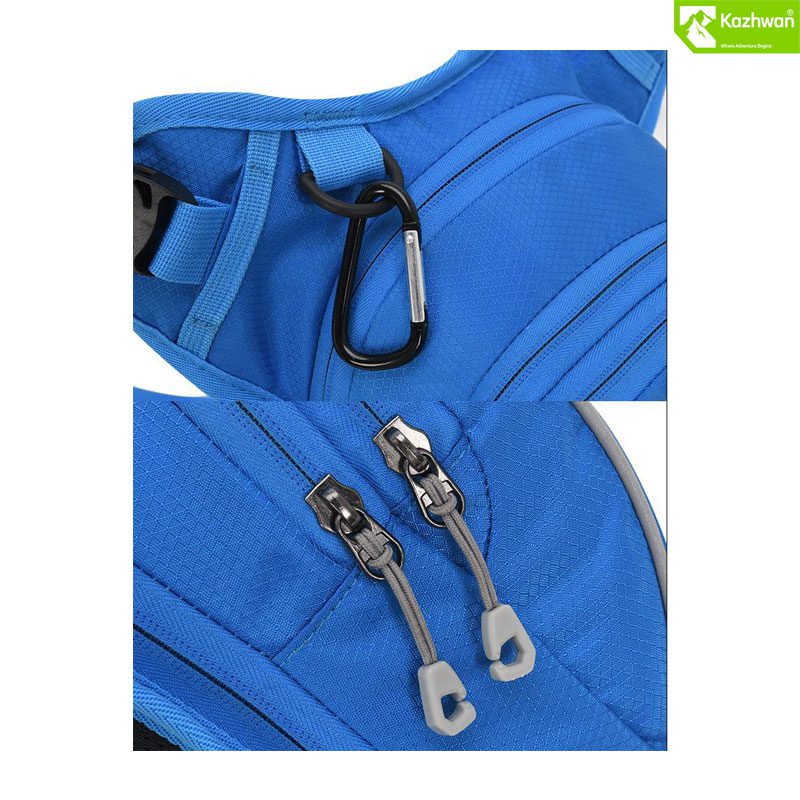 نمای جانبی کیف کمری بلک دیر کد ۱۰۲۰ با بندهای قابل تنظیم و طراحی ارگونومیک