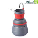 موکاپات آلوکس CW-EM01 با زمینه سفید، نمای مستقیم از جلو