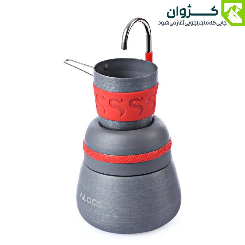 موکاپات آلوکس CW-EM01 با زمینه سفید، نمای مستقیم از جلو