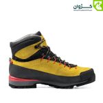 نمای جانبی کفش کوهنوردی B2 قارتال زرد با ساق انعطاف‌پذیر