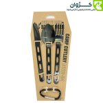 ست قاشق چنگال و کارد با روکش تیتانیوم BLACK DEER ، ست قاشق چنگال، بلک دیر