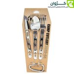 ست قاشق چنگال و کارد استیل BLACK DEER ، ست قاشق و چنگال