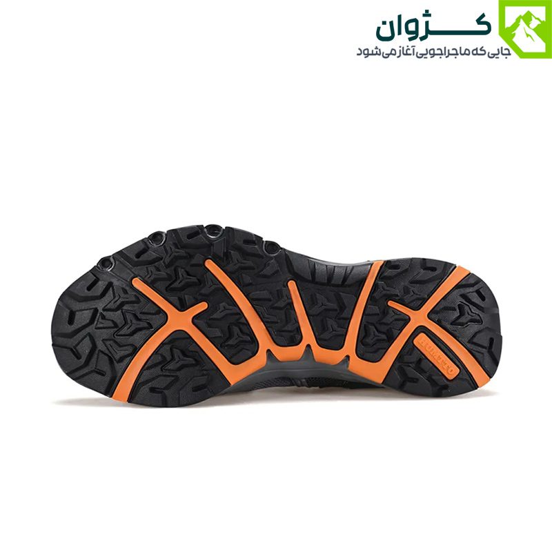 زیره کفش آب‌نوردی HUMTTO مدل 630551A-9 با طراحی مشبک و انعطاف‌پذیر، قرار گرفته روی سطح سفید