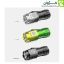 سه رنگ مختلف از چراغ قوه SMILING SHARK SD-1033 در یک قاب تصویری