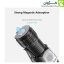 نمای انتهایی چراغ قوه SMILING SHARK SD-1033 با نمایش قسمت مغناطیسی