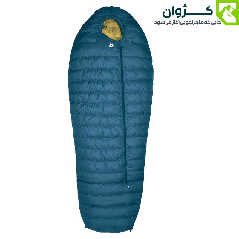 کیسه خواب SAFARI رنگ سبز کله غازی از نمای بالا