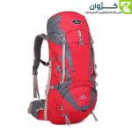 کوله قرمز نیکو مدل INTEGRAL در نمای مورب، زمینه سفید