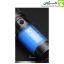 انتهای چراغ قوه SD-8101 با برند و محل باتری‌ها