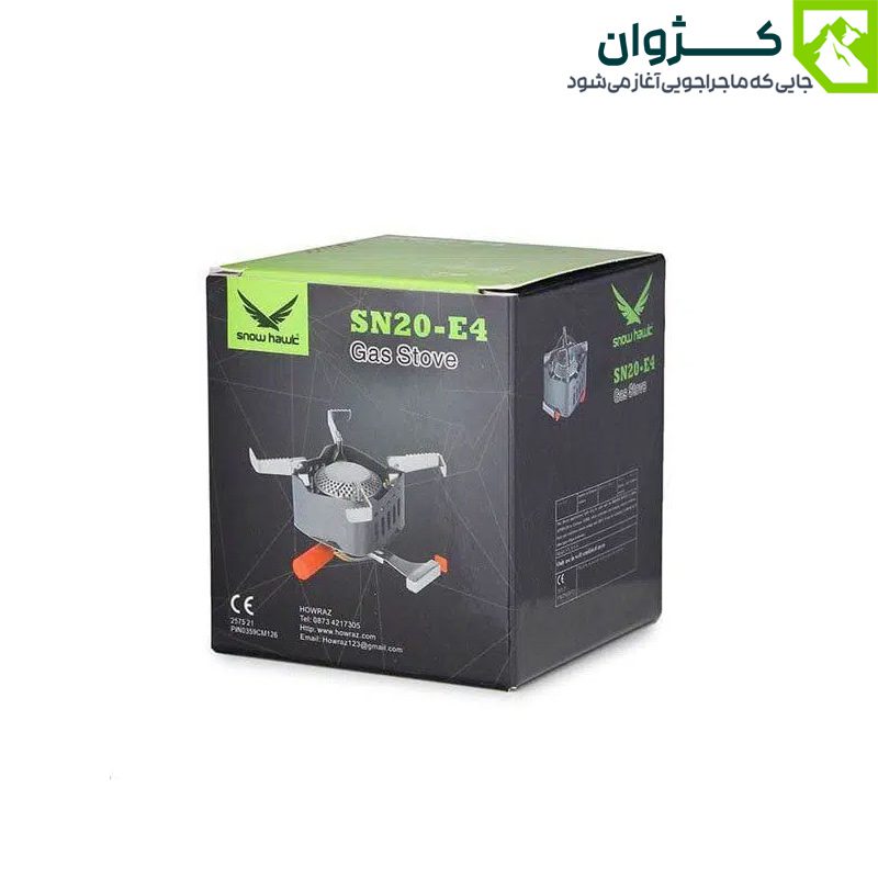 سرشعله SN20-E4 درون بسته‌بندی اصلی