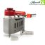 نمای بغل سرشعله SN20-E4 از زاویه برعکس با فندک و پیچ تنظیم