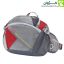 کیف کمری اسنوهاک SN-B3115 رنگ قرمز، نمای مورب با جزئیات بند و جیب‌ها