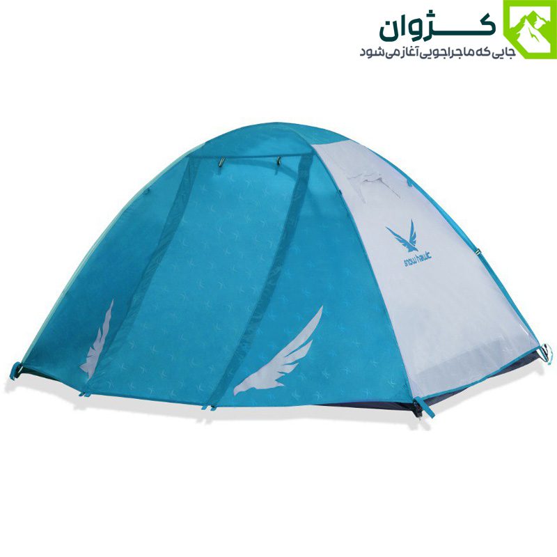 چادر اسنوهاک Discovery رنگ آبی روشن، نمای کامل