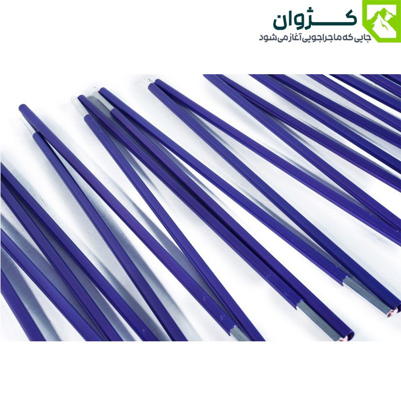 تیرک چادر از زاویه مورب