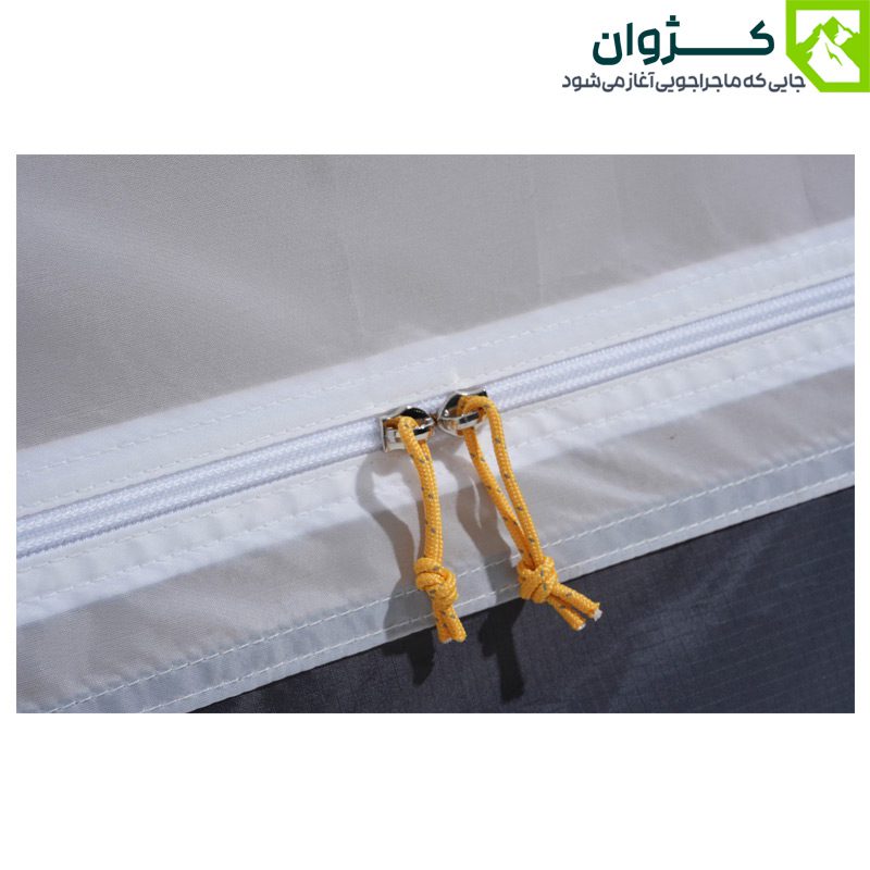 زیپ‌های چادر Discovery Plus از نمای نزدیک