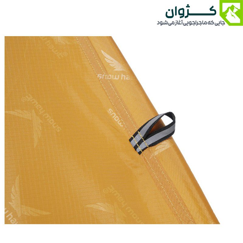 محل دوخت بست جمع‌کننده در چادر Discovery Plus