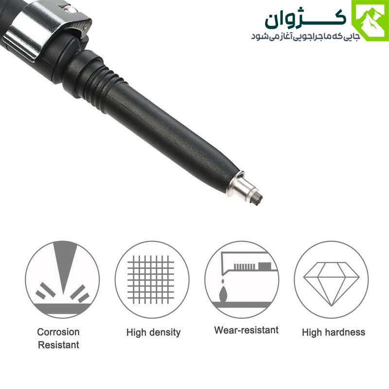 باتوم EXPONENT مدل ABD-3-8512 با طراحی ارگونومیک، گل‌برف و قفل قابل تنظیم، انتخابی مطمئن برای طبیعت‌گردان حرفه‌ای