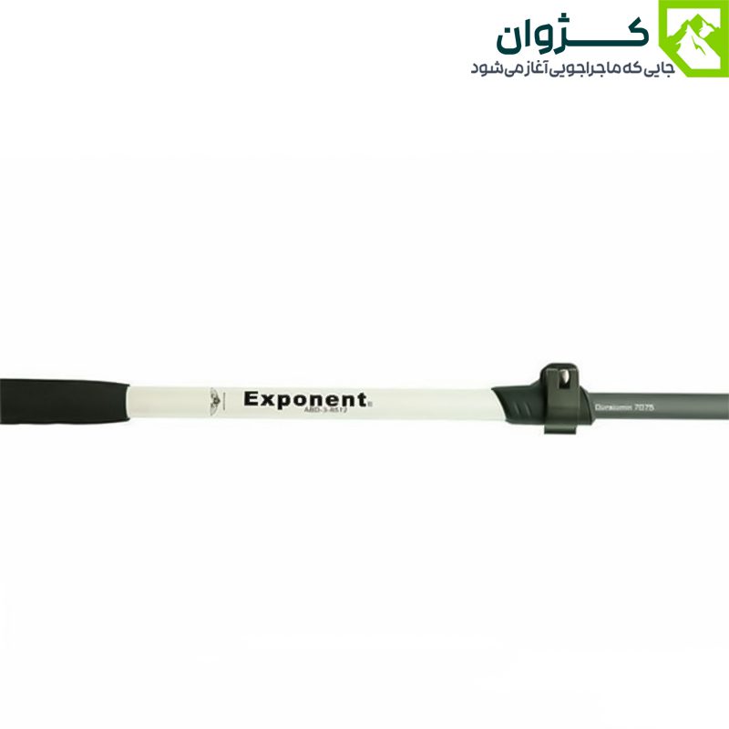 باتوم کوهنوردی EXPONENT ABD-3-8512 با مچ‌بند قابل تنظیم از جنس پلی‌پروپیلن، مناسب استفاده طولانی‌مدت در سفرهای ماجراجویانه
