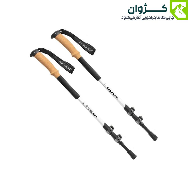 باتوم حرفه‌ای EXPONENT ABD-3-8512 با قفل کلیپسی و پیچ تنظیم سفتی، طراحی شده برای پایداری بیشتر در طبیعت