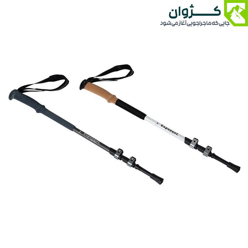 باتوم حرفه‌ای EXPONENT ABD-3-8512 با قفل کلیپسی و پیچ تنظیم سفتی، طراحی شده برای پایداری بیشتر در طبیعت