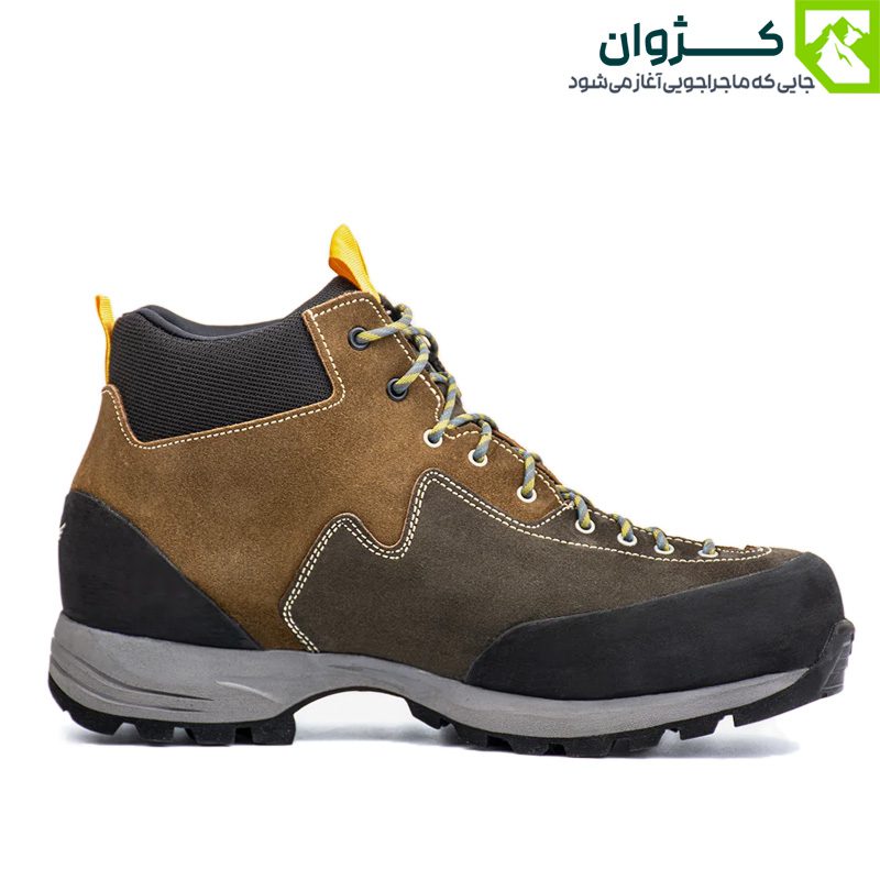 کفش قارتال مدل کمچی فیلی از نمای بغل با طراحی مینیمال و رنگ خنثی