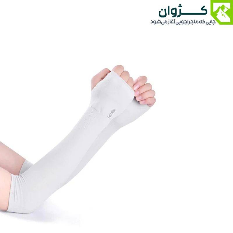 تصویر محصول ساق دست فینگردار Let's Slim مناسب استفاده روزمره و تمرینات ورزشی