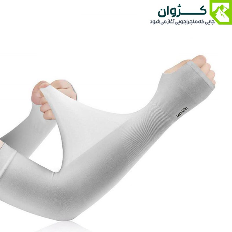 تصویر محصول ساق دست فینگردار Let's Slim مناسب استفاده روزمره و تمرینات ورزشی
