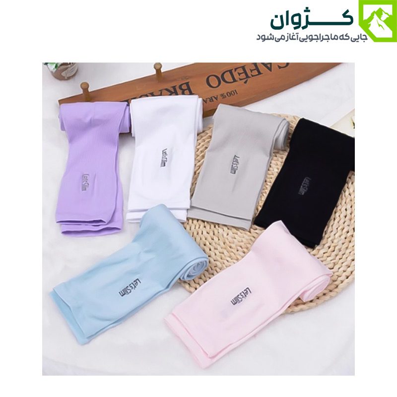 تصویر محصول ساق دست فینگردار Let's Slim مناسب استفاده روزمره و تمرینات ورزشی