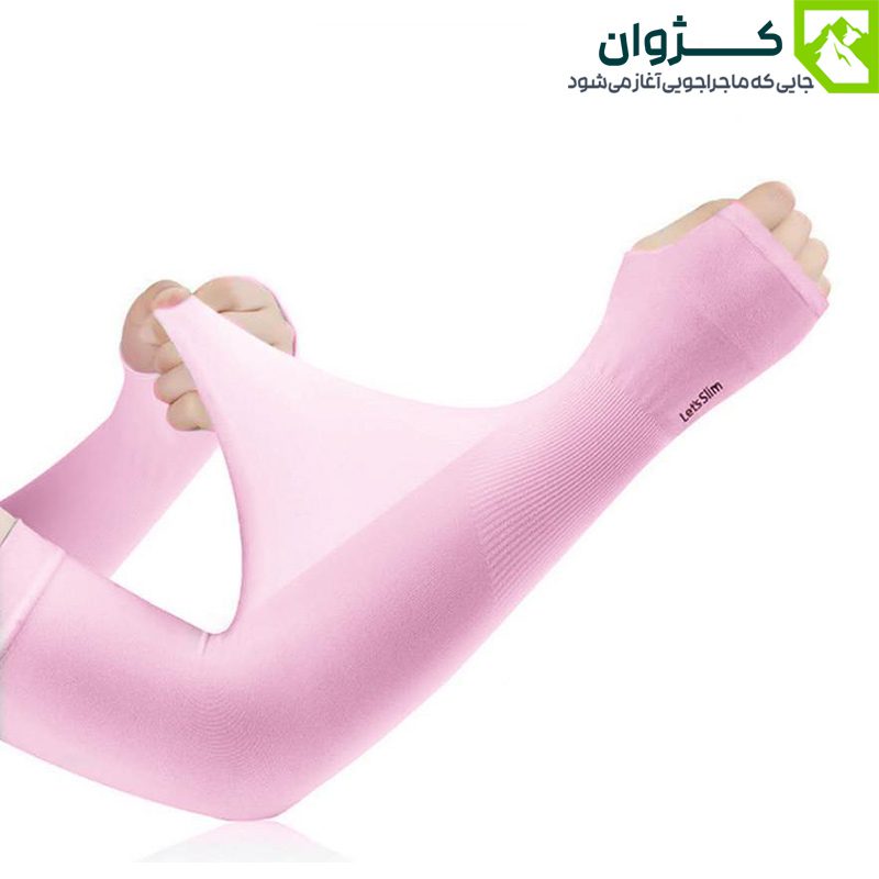 تصویر محصول ساق دست فینگردار Let's Slim مناسب استفاده روزمره و تمرینات ورزشی