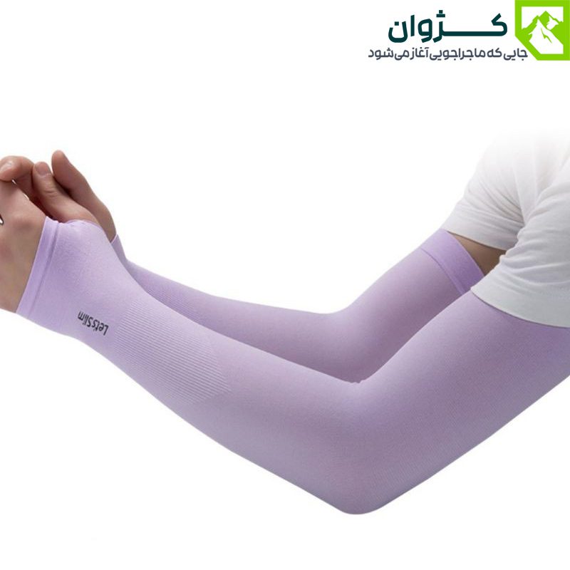 تصویر محصول ساق دست فینگردار Let's Slim مناسب استفاده روزمره و تمرینات ورزشی