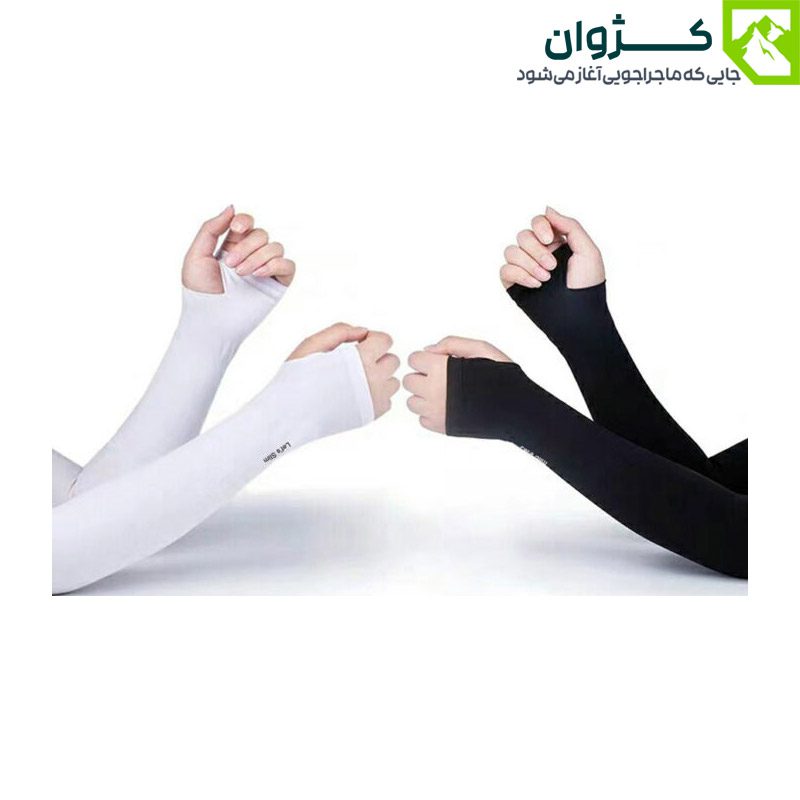 تصویر ساق دست فینگردار Let's Slim مناسب دوچرخه‌سواری، کوهنوردی و ورزش‌های فضای باز