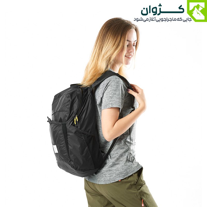 کوله سبک و مقاوم نیچرهایک NH17A017-B با بندهای قابل تنظیم و پشتی توری تنفسی، طراحی شده برای راحتی در حرکت