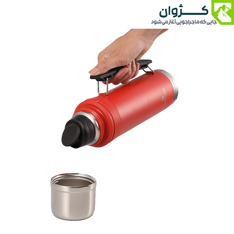 فلاسک اسپن با وزن حدود ۷۳۰ گرم در دست کاربر