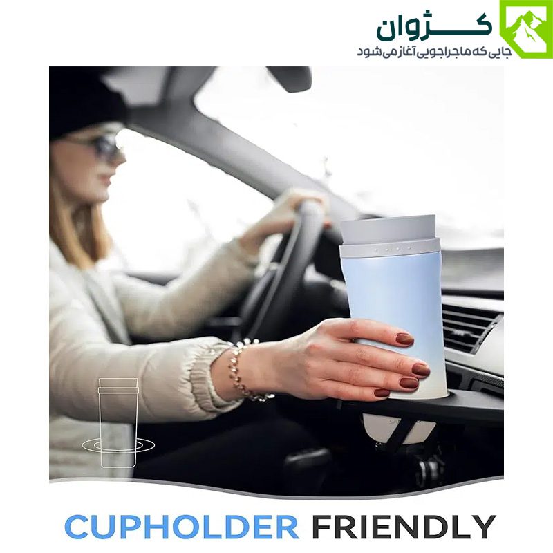 ماگ سانتکو مدل ODDA – رنگ آبی آسمانی، با طراحی مدرن و مقاوم