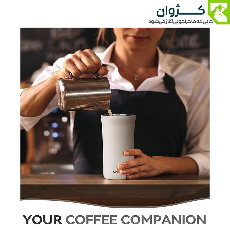 ماگ ODDA سانتکو ۴۸۰ml – رنگ سفید، مناسب برای استفاده روزمره و محل کار