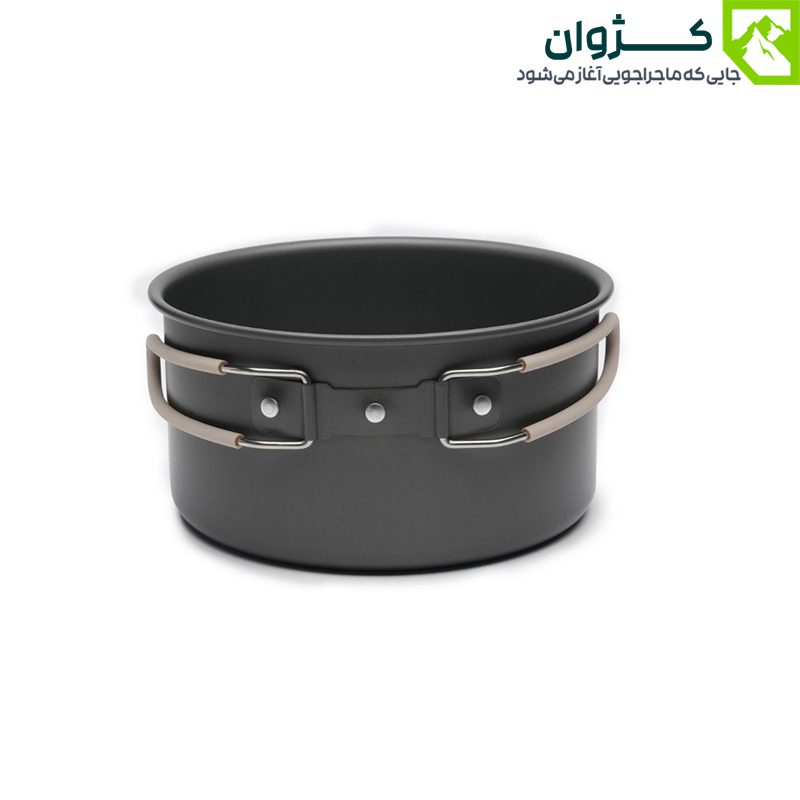 قابلمه آلومینیومی سبک اسنوهاک SN-T112 با دسته تاشو، مناسب برای پخت غذا در کمپینگ و طبیعت‌گردی