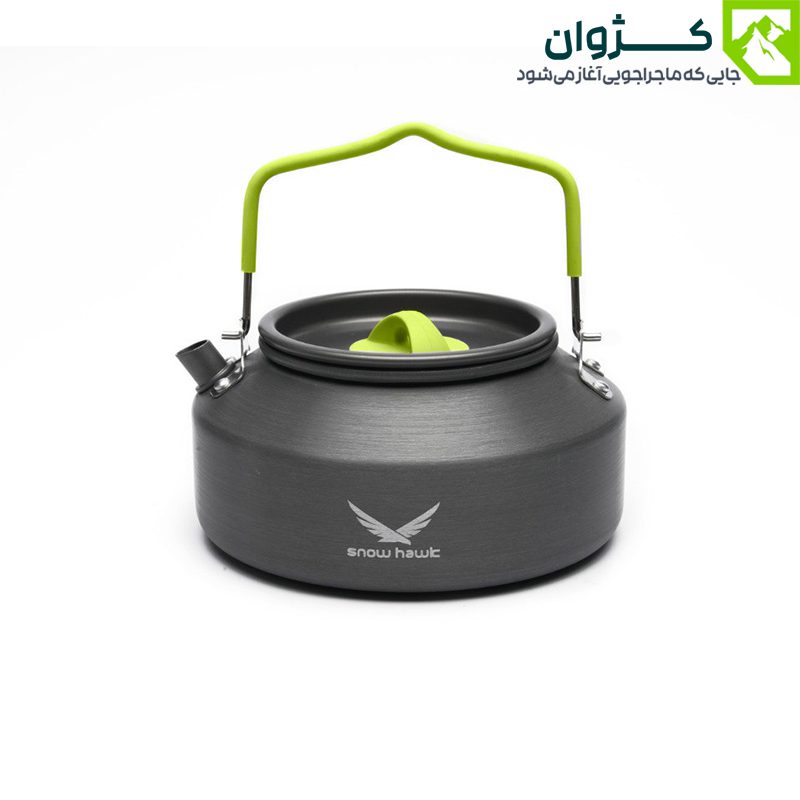 کتری سبک و کم‌حجم اسنوهاک SN-T112، مناسب تهیه چای و نوشیدنی گرم در سفرهای فضای باز