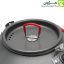 کتری آلومینیومی اسنوهاک SN-T112 با طراحی سبک و دسته تاشو، مناسب برای کمپینگ و طبیعت‌گردی