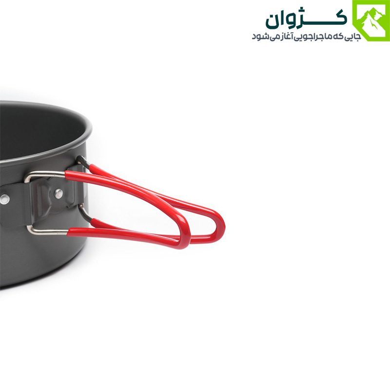 قابلمه با دسته تاشو ست ظروف دو نفره اسنوهاک کد SN-T112