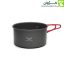 تصویر قابلمه کمپینگ اسنوهاک SN-T112 با طراحی مقاوم و سطح نچسب، ایده‌آل برای سفرهای دو نفره