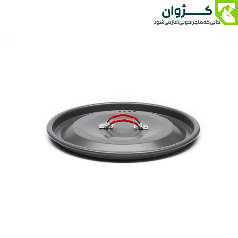 درب قابلمه سبک و بادوام همراه ست ظروف SN-T112، مناسب برای استفاده در سفرهای طبیعت‌گردی