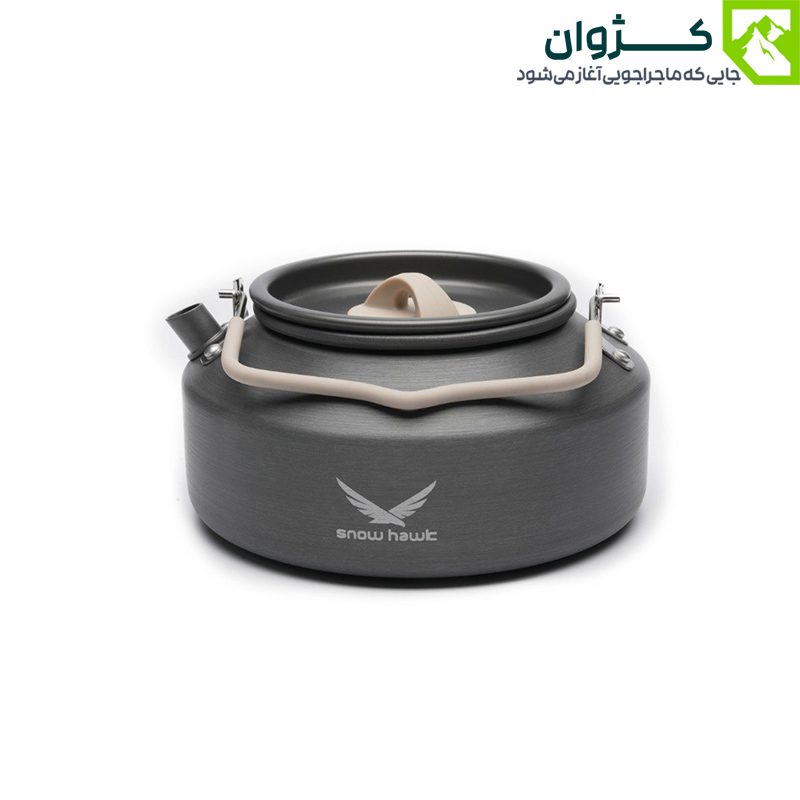 کتری کمپینگ اسنوهاک مدل SN-T112، سبک و مقاوم مناسب جوشاندن آب در طبیعت و سفرهای دو نفره